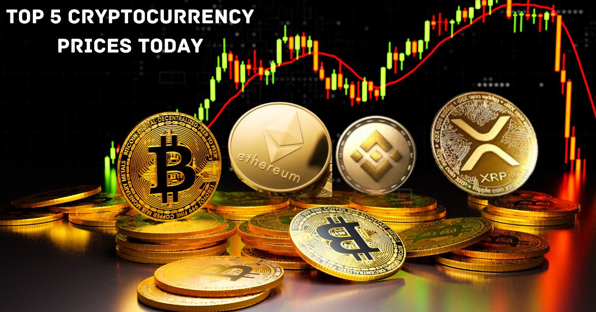 Cryptocurrency Prices Today : BTC, ETH, BNB, XRP & ADA Market Update